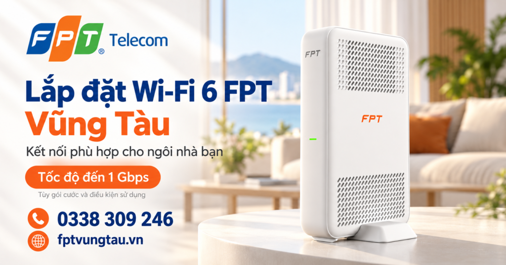 FPT Wi-Fi 6 Vũng Tàu