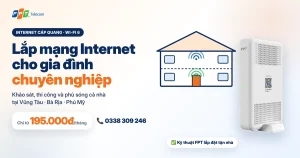 lắp mạng internet gia đình